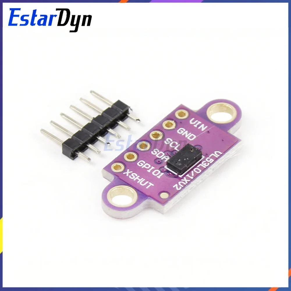 VL53L0X Laser Ranging Sensor Module - 940nm ToF I2C Distance Sensor for Robot Obstacle Avoidance and Industrial Automation