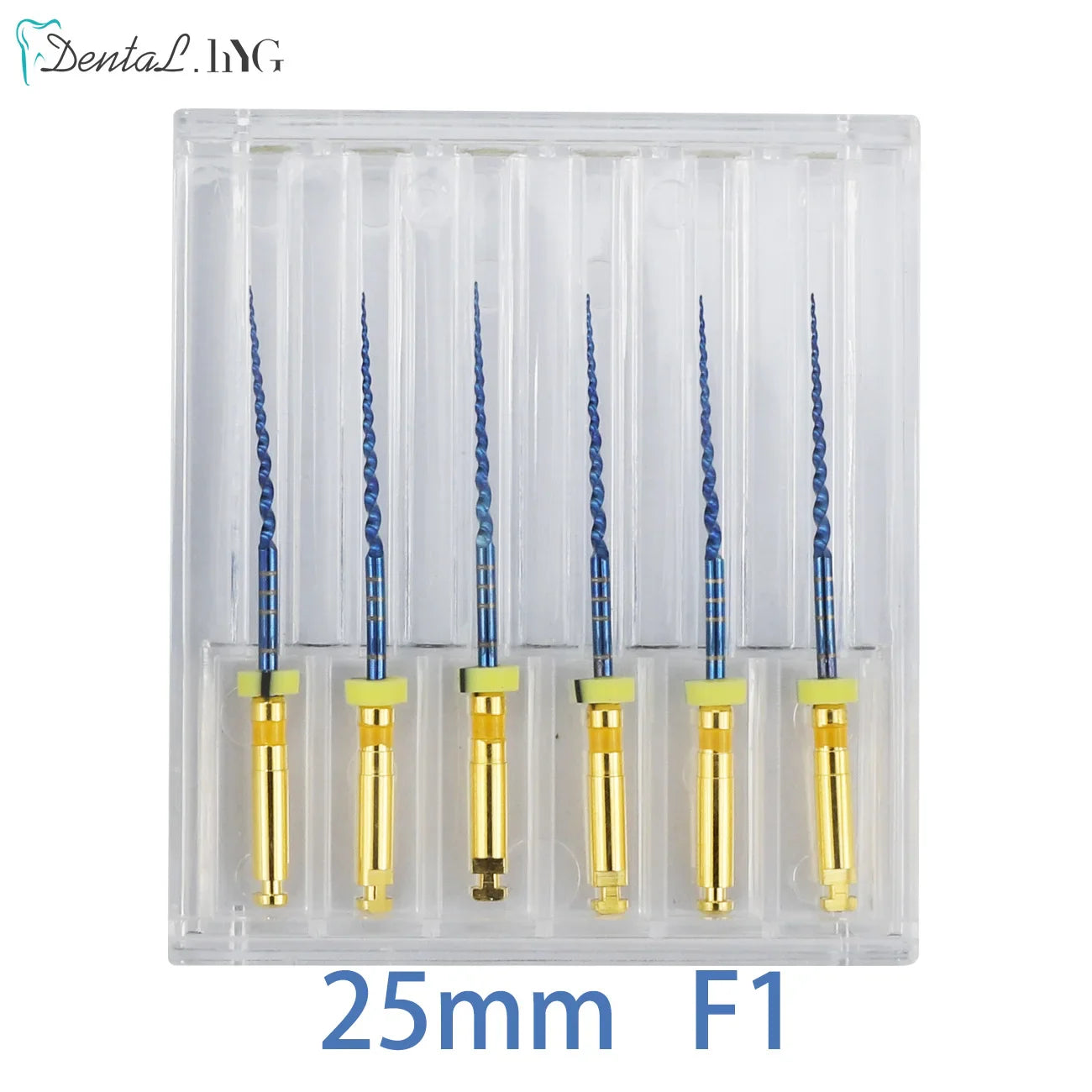 Dental SX-F3 Blue Nitinol Rotary Files – Universal Endodontic Engine Tool for Root Canal Treatment