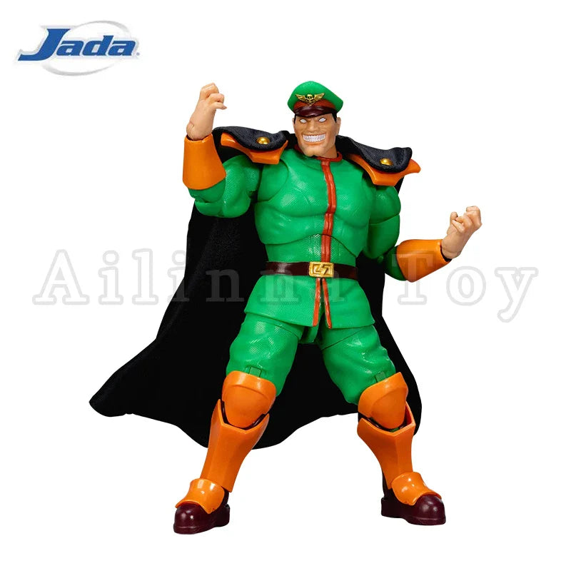 Jada Toys 1/12 6-Inch Action Figures – Ultra Street Fighter II: The Final Challengers Bison & Dhalsim Exclusive Anime Toy