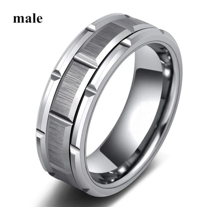 Couple Celtic Dragon Rings Set - Purple Rhinestone CZ Stainless Steel Wedding Jewelry for Men & Women