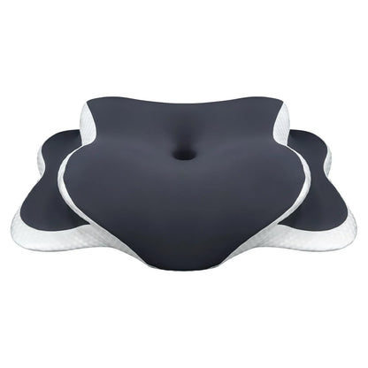 Memory Foam Cervical Pillow - Ergonomic Orthopedic Neck Support Pillow for Neck Pain Relief, Side Back & Stomach Sleepers