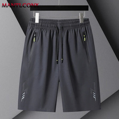 Men's Summer Gym Fitness Shorts – Quick Dry Elastic Sports Training, Running & Jogging Workout Shorts