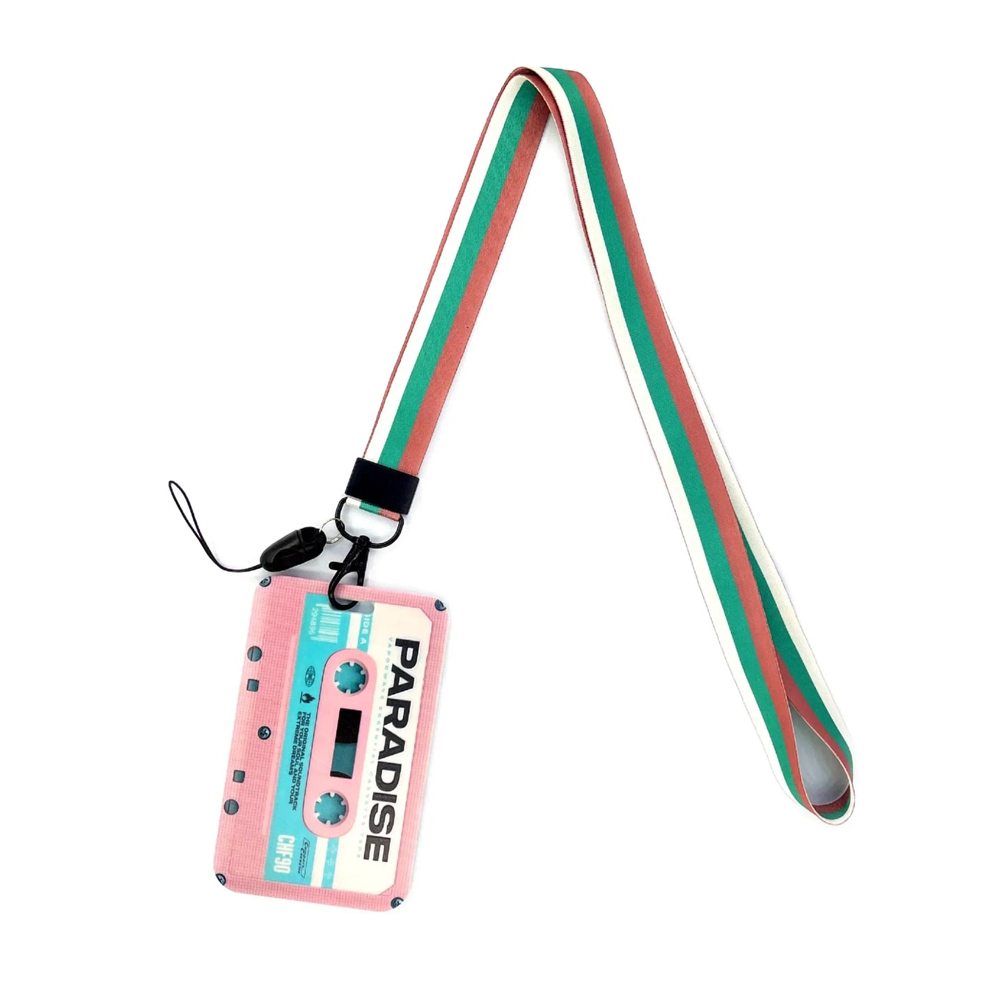 Gamer ID Card Holder Lanyard — Cool Credential Neck Strap & Badge Keychain for Men & Women