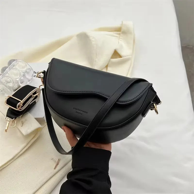 Luxury Women’s Leather Handbag – Large Capacity Shoulder & Crossbody Designer Bag