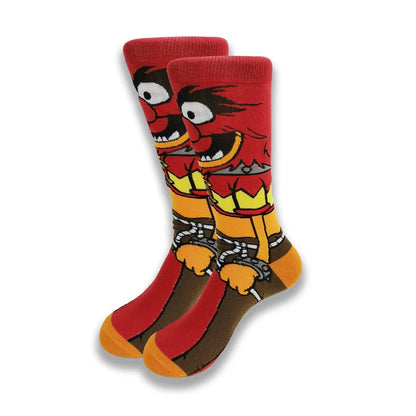 Cartoon Animation Fashion Socks for Men & Women – Autumn Winter Street Style Trendy Casual Combed Cotton Socks