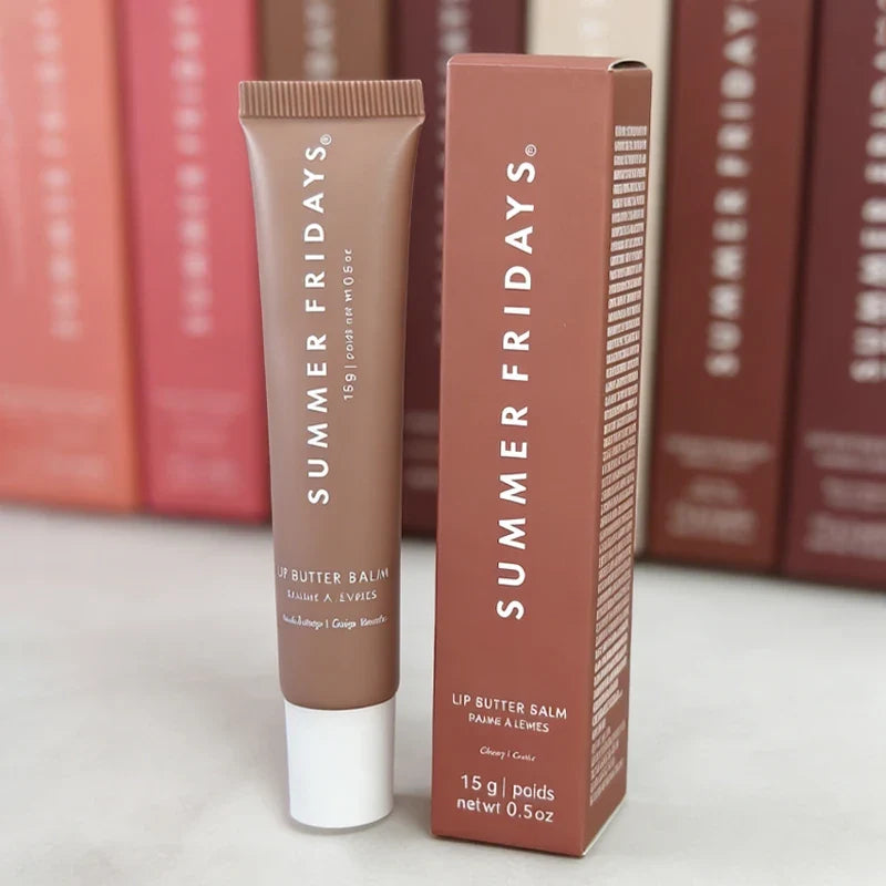 Summer Fridays Lip Balm - Moisturizing Glossy Lip Oil with Vanilla Pink Sugar & Guava Shine