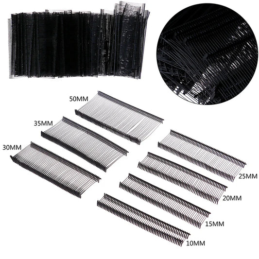 1000pcs Tagging Gun Barbs — 10/15/20/35/50/75mm Plastic Fasteners
