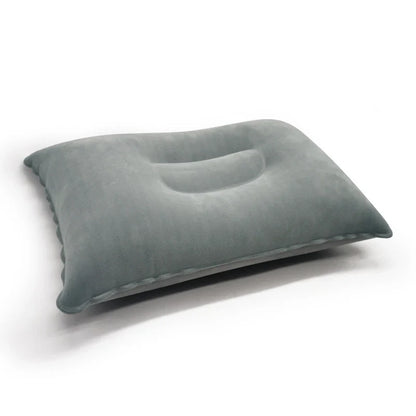 Inflatable Air Pillow Bed – PVC Nylon Camping & Travel Pillow for Neck and Back Support