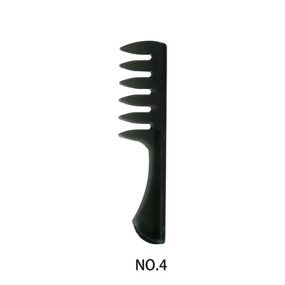 Men's Professional Wide Tooth Hair Comb & Brush – Barber-Grade Hair Styling Tool for Men
