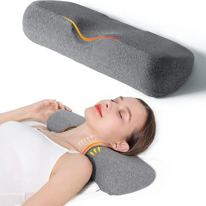 Cervical Memory Foam Contour Pillow – Ergonomic Orthopedic Bed Pillow for Side Sleepers & Neck Support