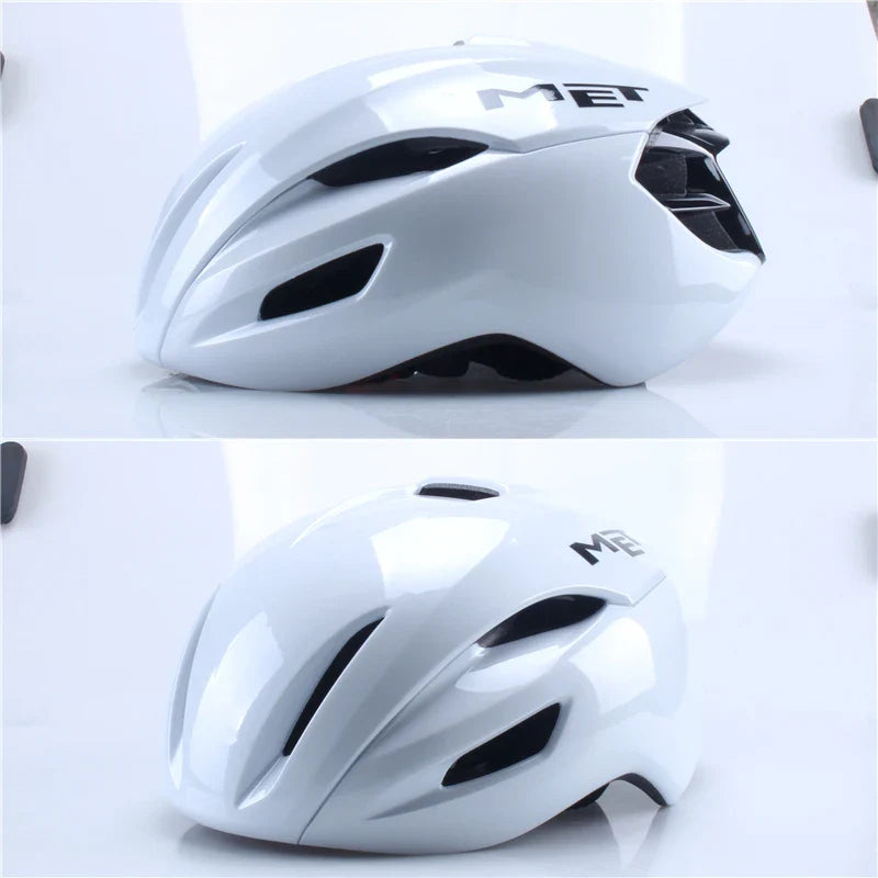MET Manta Rresight Men's Cycling Helmet – MTB & Road Bike Helmet for Outdoor Sports, Speed Skating & Safe Riding
