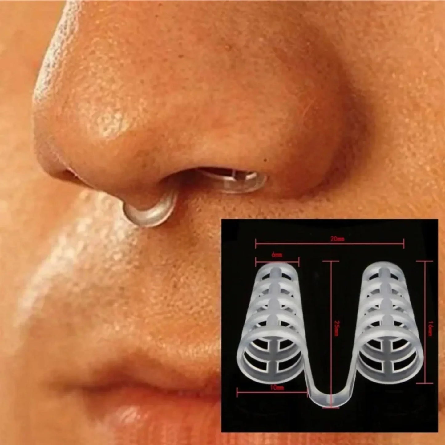 Anti-Snoring Nasal Dilators - Breathe Easy Sleep Aid Cones for Improved Airflow & Congestion Relief