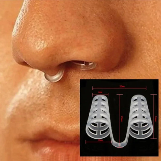 Anti-Snoring Nasal Dilators - Breathe Easy Sleep Aid Cones for Improved Airflow & Congestion Relief