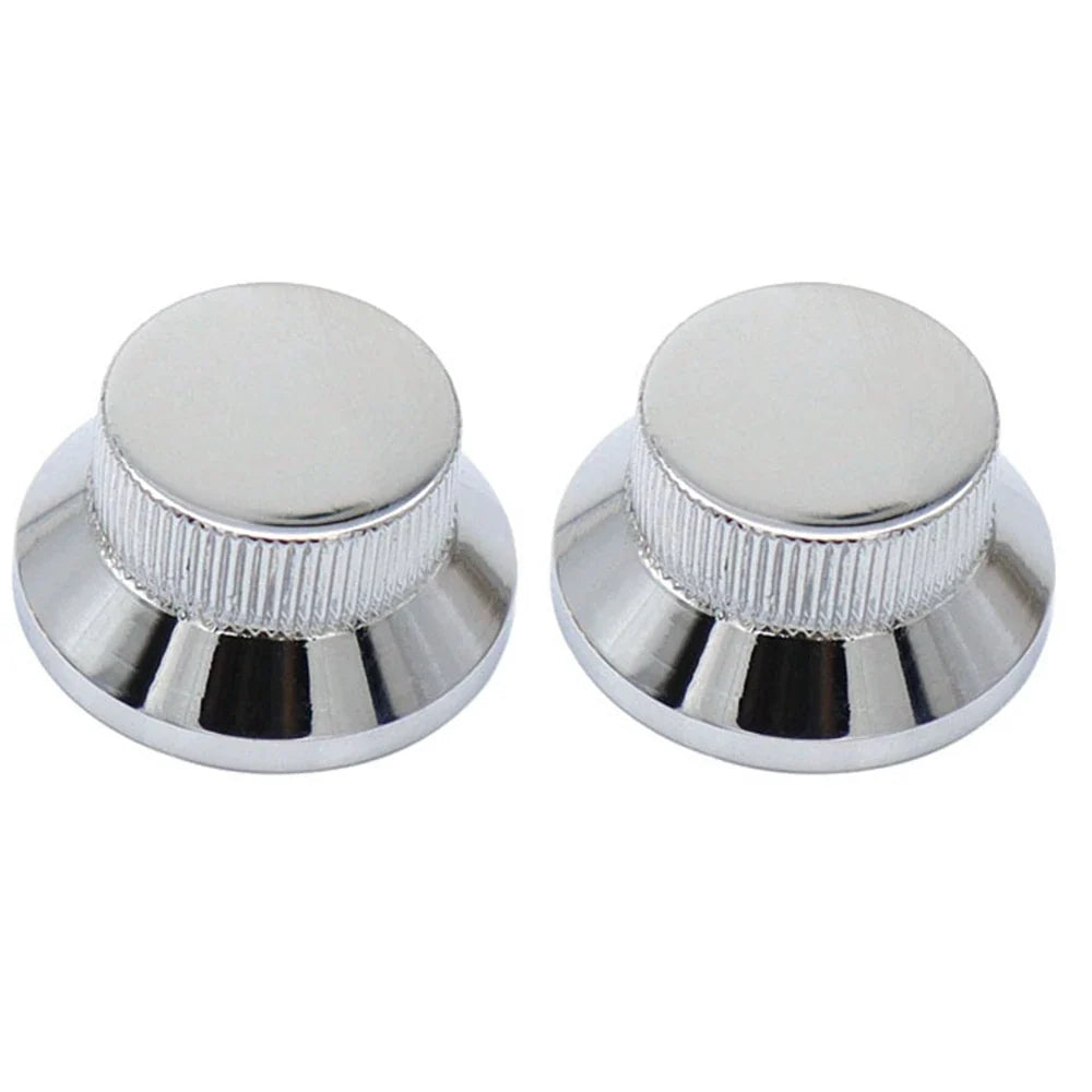 Metal Guitar Bass Top Hat Knobs - Speed Control Knobs for LP & SG Electric Guitars