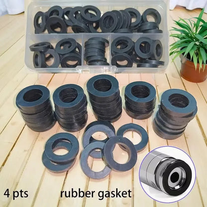 30-Piece Rubber O-Ring Set - Replacement Seals for Shower Hoses, Faucets, Water Heaters & Valves