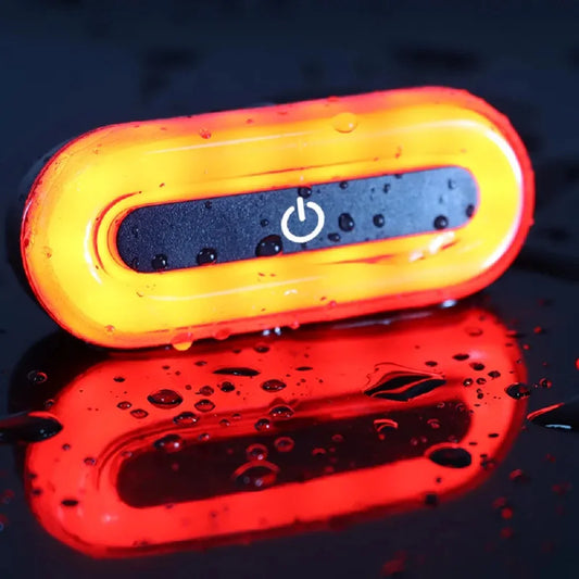 Rechargeable 16 LED Helmet Light USB Bicycle & Motorcycle Safety Taillight – Waterproof Bike Helmet Warning Lamp Accessory