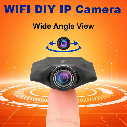 Mini WiFi Camera Module - 1080P HD DIY Video Recorder with Motion Detection and Remote Security Monitoring