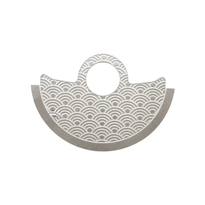 Automatic Watch Rotor Metal Guard - Wavy Pattern Replacement Part for NH35 NH36 4R35 4R36 7S Movements & SKX007 Repairs