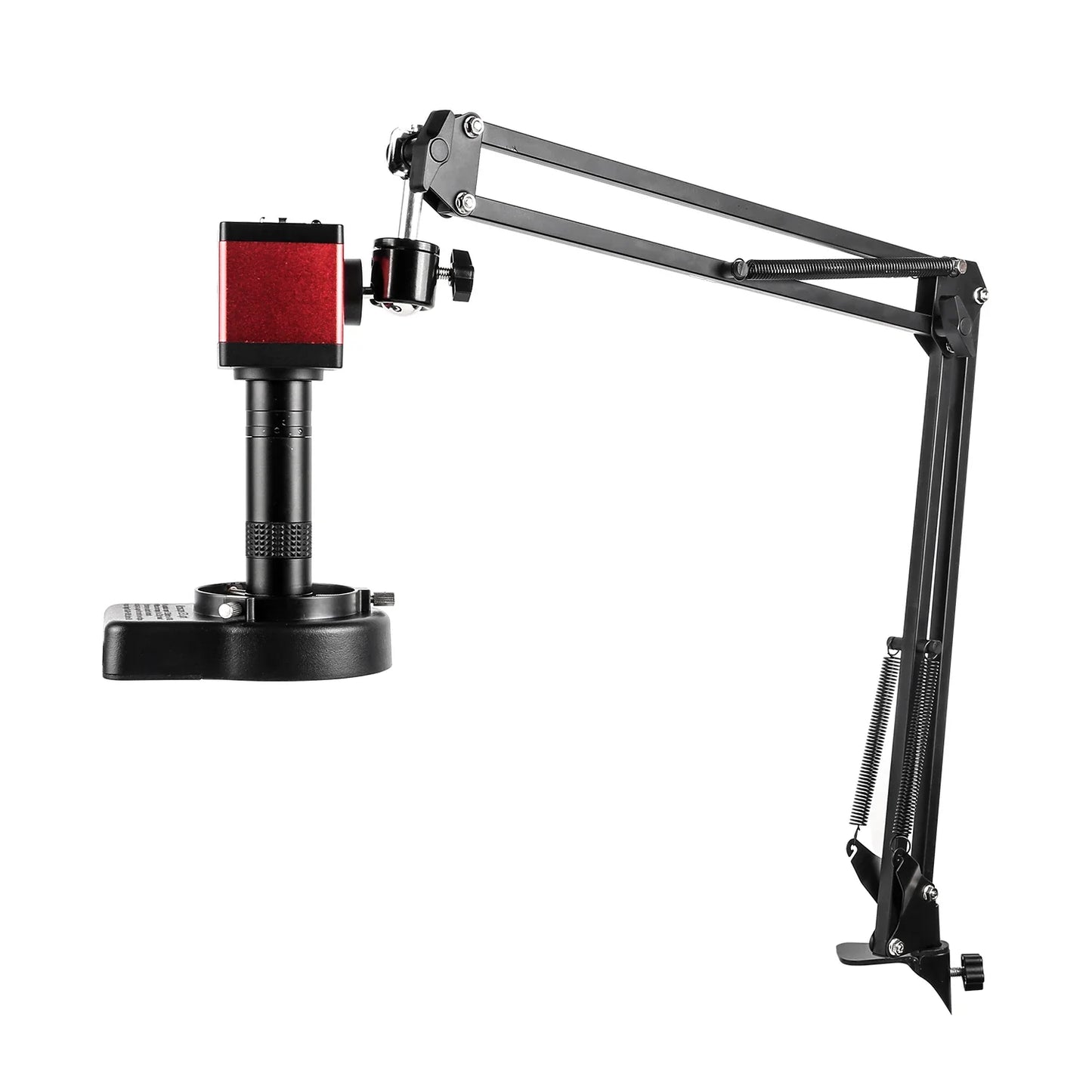 1-150X Zoom Lens Digital Microscope – 4K 48MP HD Industrial Camera with HDMI & Type C for Electronics Soldering