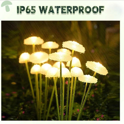6-Head Solar LED Jellyfish Sway Lights – Waterproof Outdoor Garden Pathway Decor for Patio, Balcony & Yard