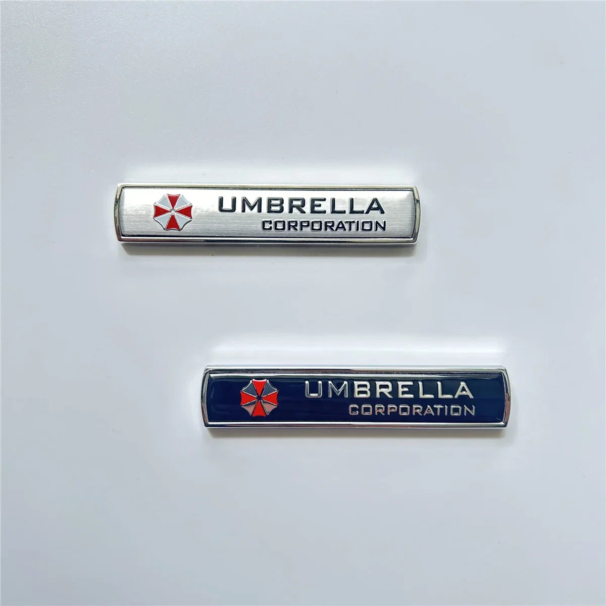 3D Aluminum Car Emblem - Umbrella Corporation Sticker Badge for Auto Styling & Decoration