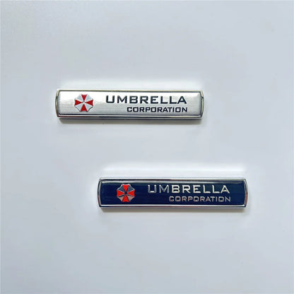 3D Aluminum Car Emblem - Umbrella Corporation Sticker Badge for Auto Styling & Decoration