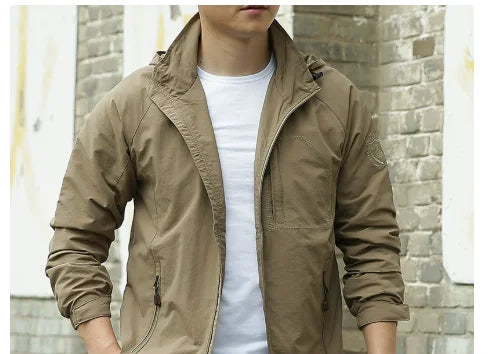 2026 Men's Casual Jacket - Spring & Autumn Lightweight Coat for Everyday Wear