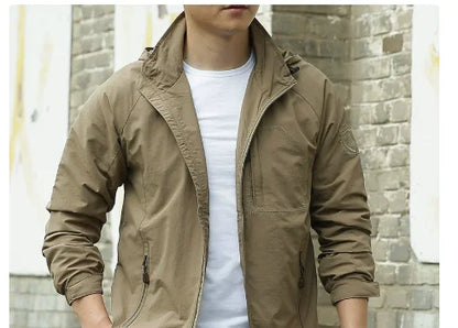 2026 Men's Casual Jacket - Spring & Autumn Lightweight Coat for Everyday Wear