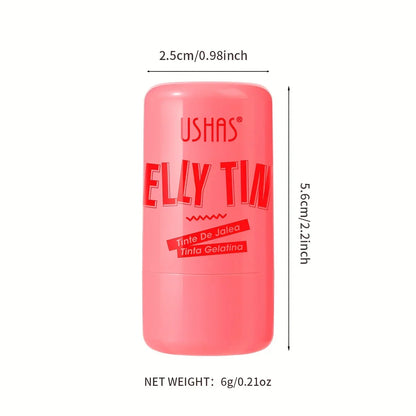 4 Color Jelly Blush Stick – 3-in-1 Multi-Use Matte Blush, Lip Balm & Eyeshadow, Moisturize & Brighten Lip Gloss