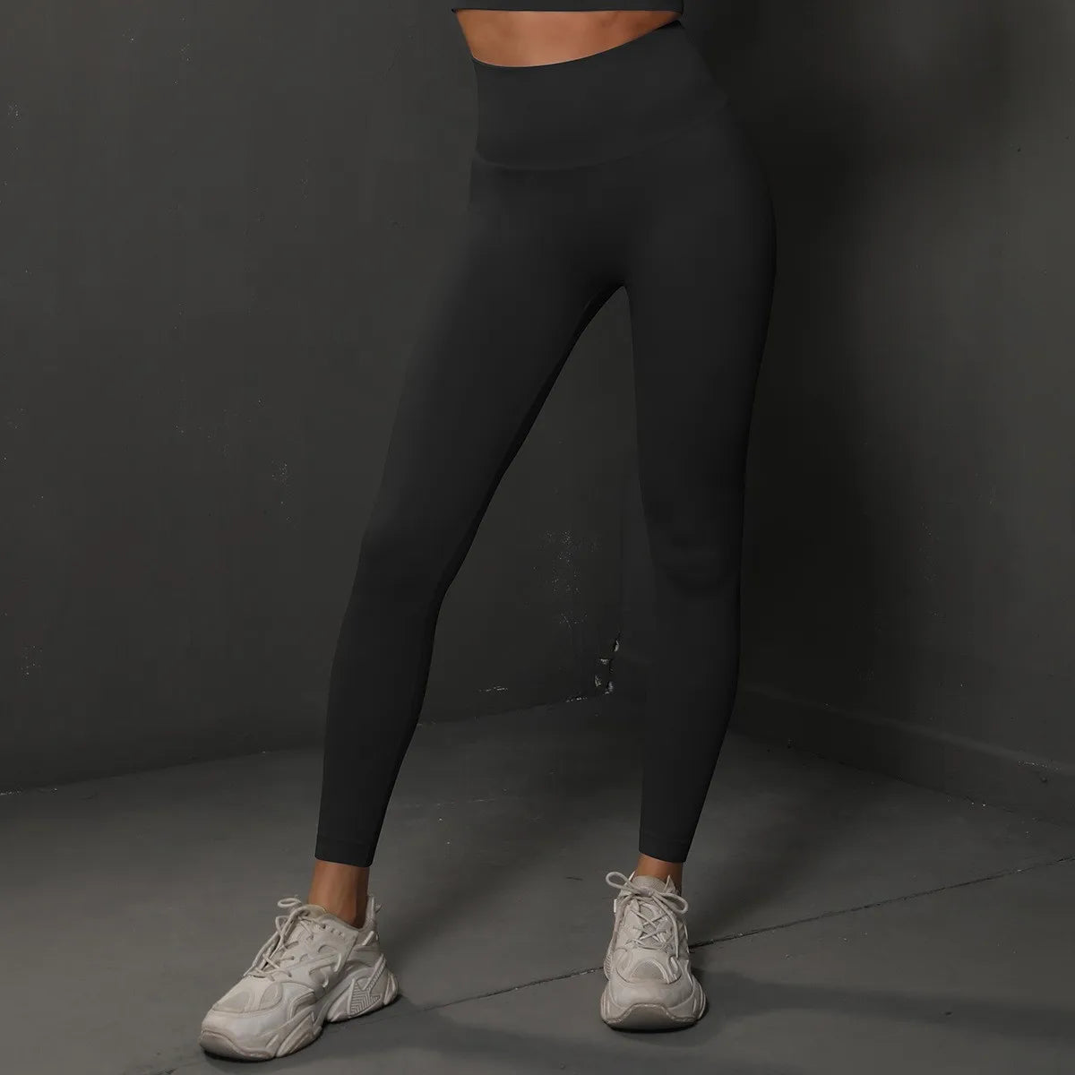 High Waist Women’s Yoga Leggings – Seamless Push-Up Fitness, Running & Gym Pants with Hip Lift and High Elasticity