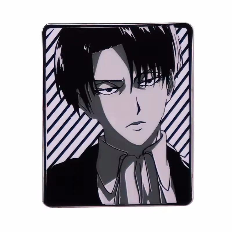 Attack on Titan Enamel Pin Badge - Anime Metal Lapel Pin for Bags, Backpacks & Fan Collectible Gift