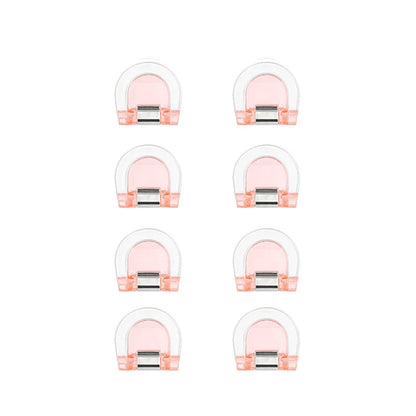 8PCS Invisible Pant Hem Clips - Non-Slip Leg Shortening Clips for Clothing Adjustment & Quick Fixing