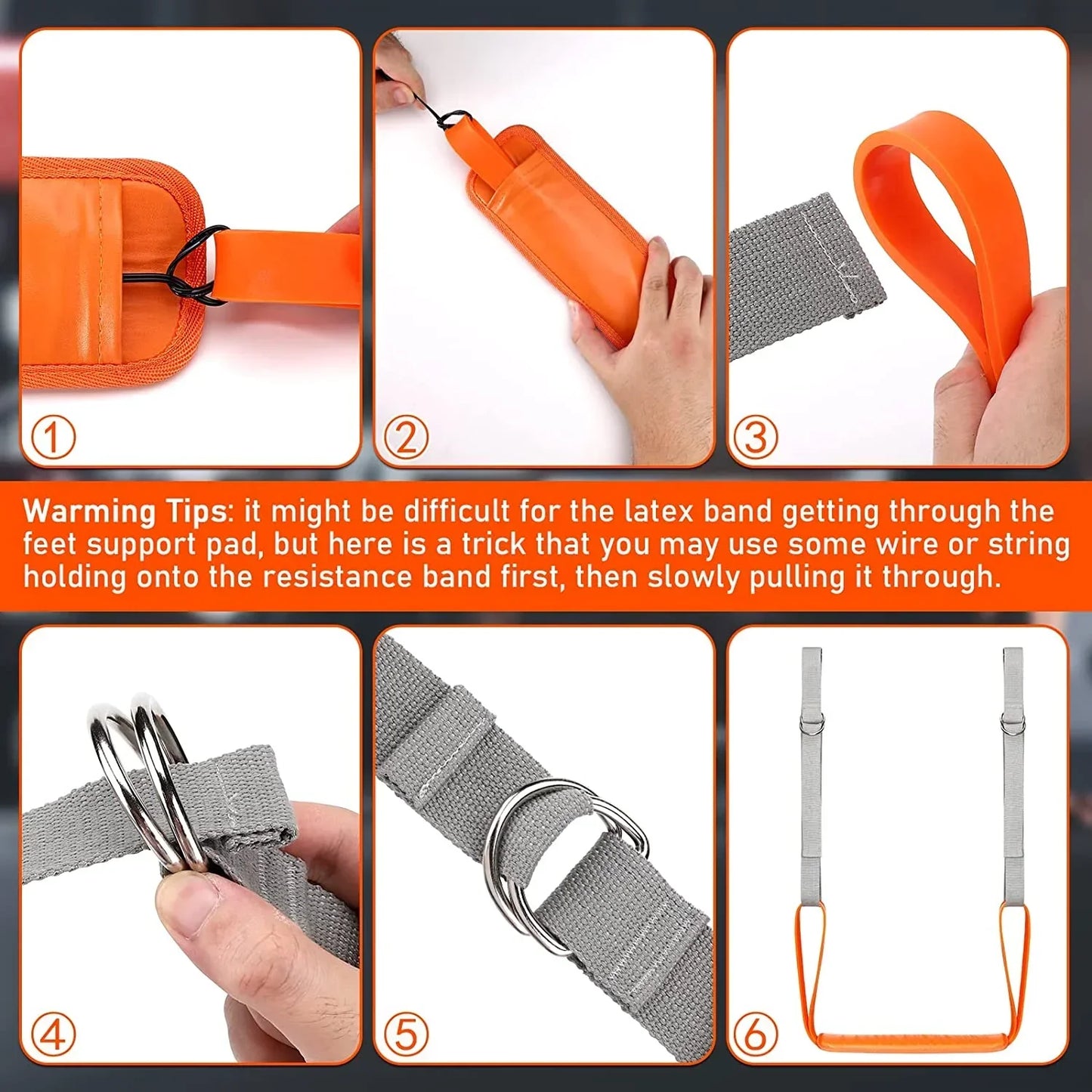 Pull-Up Assistance Bands Set — Resistance Straps for Men & Women | Chin-Up, Hanging Training & Body Stretching Workouts