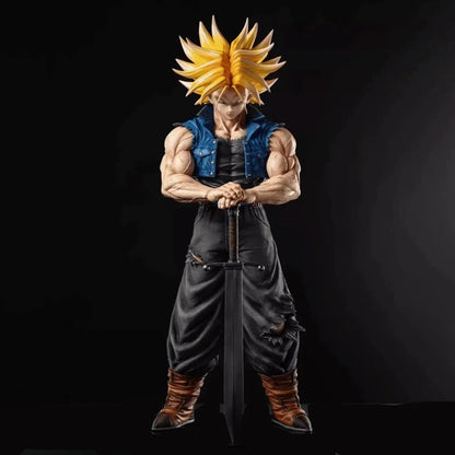 25CM Dragon Ball Z Trunks Action Figure - PVC Statue Collectible Model, Anime Decoration & Gift Toy