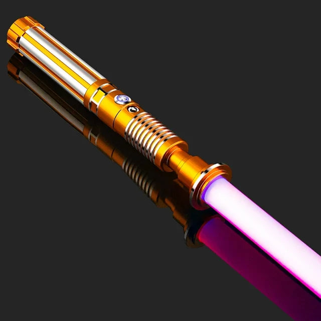 RGB Metal Lightsaber Toy - LED Light Sword with Colorful Effects for Kids, Kpop Fans & Collectible Fun
