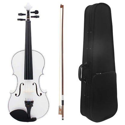 IRIN V-10 Acoustic Violin - Solid Wood Beginner Fiddle with Case, Bow & Accessories for Student Musicians