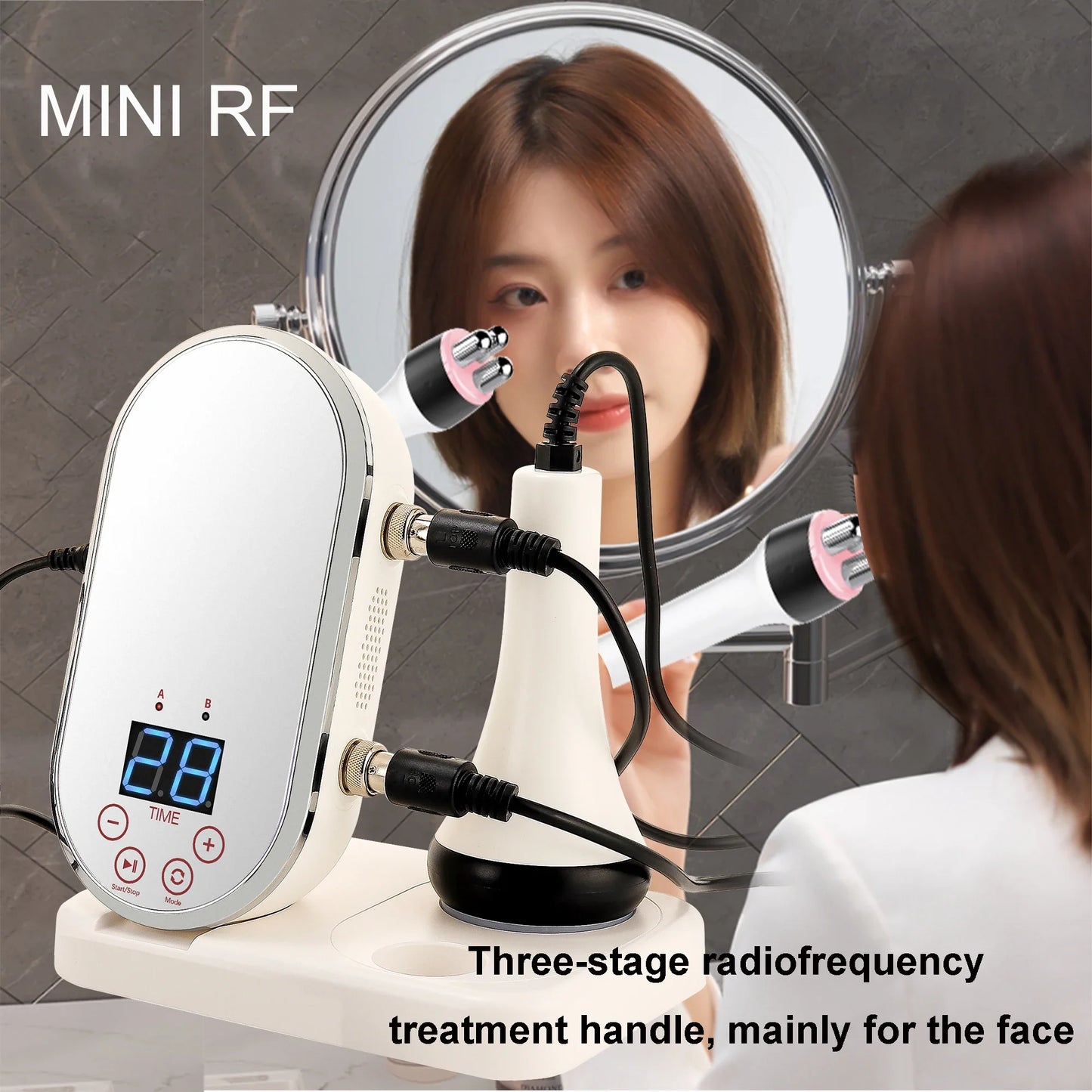 EMS Facial & Body RF Machine – Professional Radio Frequency Beauty Device for Skin Tightening, Face Lifting, and Anti-Aging