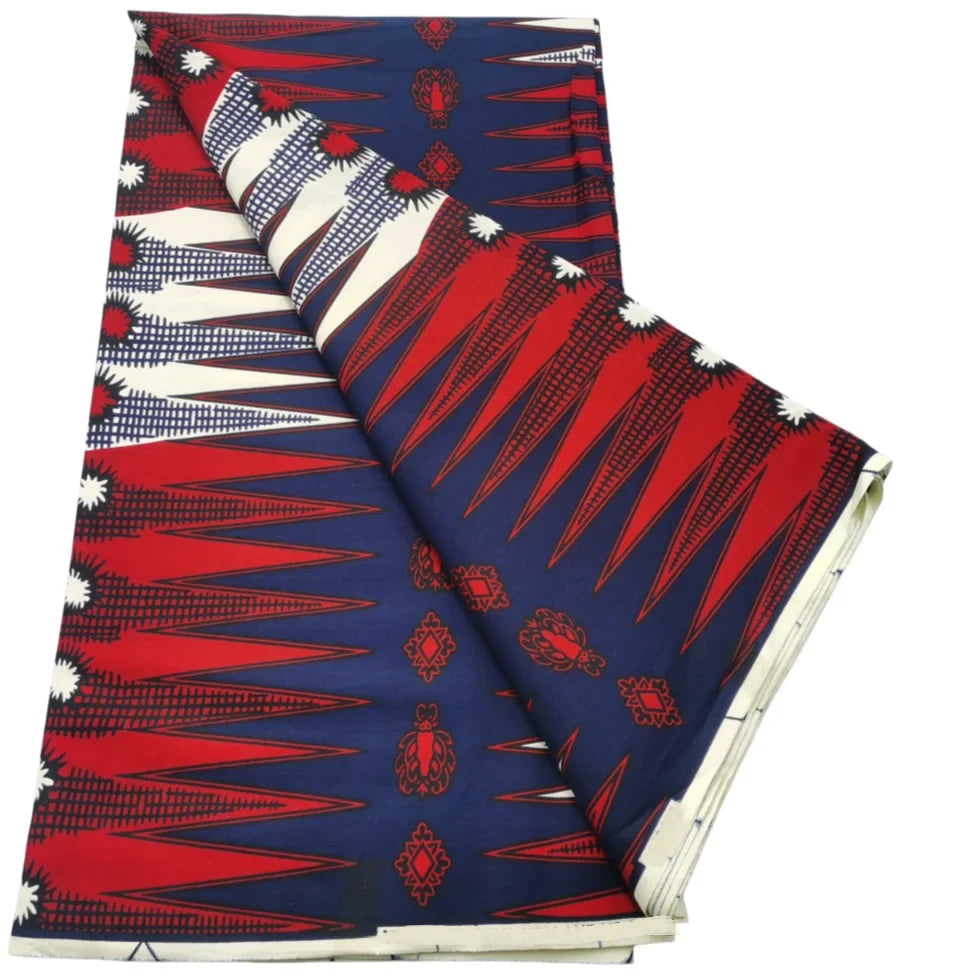 2026 African Real Wax Print Fabric - High Quality Ankara Pagne ABC