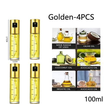 Glass Oil Sprayer Bottle - Olive Oil Mister for Cooking Salad BBQ Baking Kitchen Use