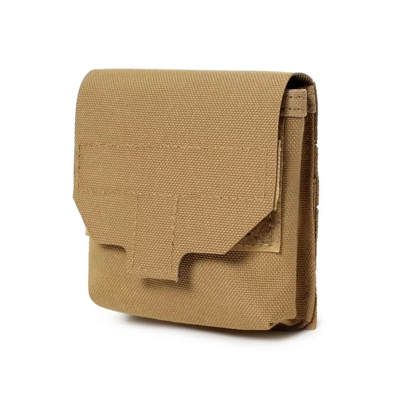 Tactical Mini MOLLE Utility Pouch - IFAK Medical EDC Gear Bag with Flashlight & Earplug Holder