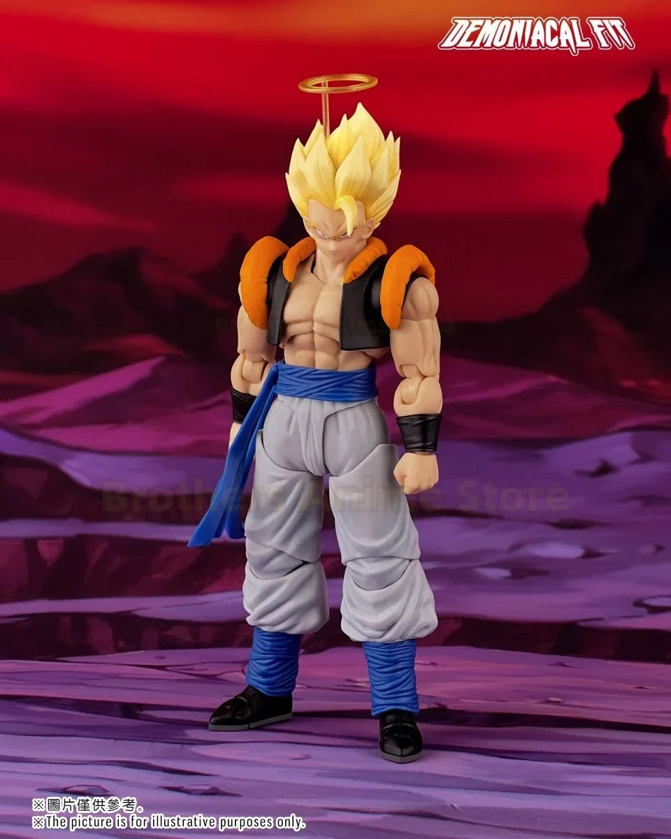 Demoniacal Fit Gogeta Action Figure - Dragon Ball Z SHF Super Saiyan Collectible Model Toy Gift
