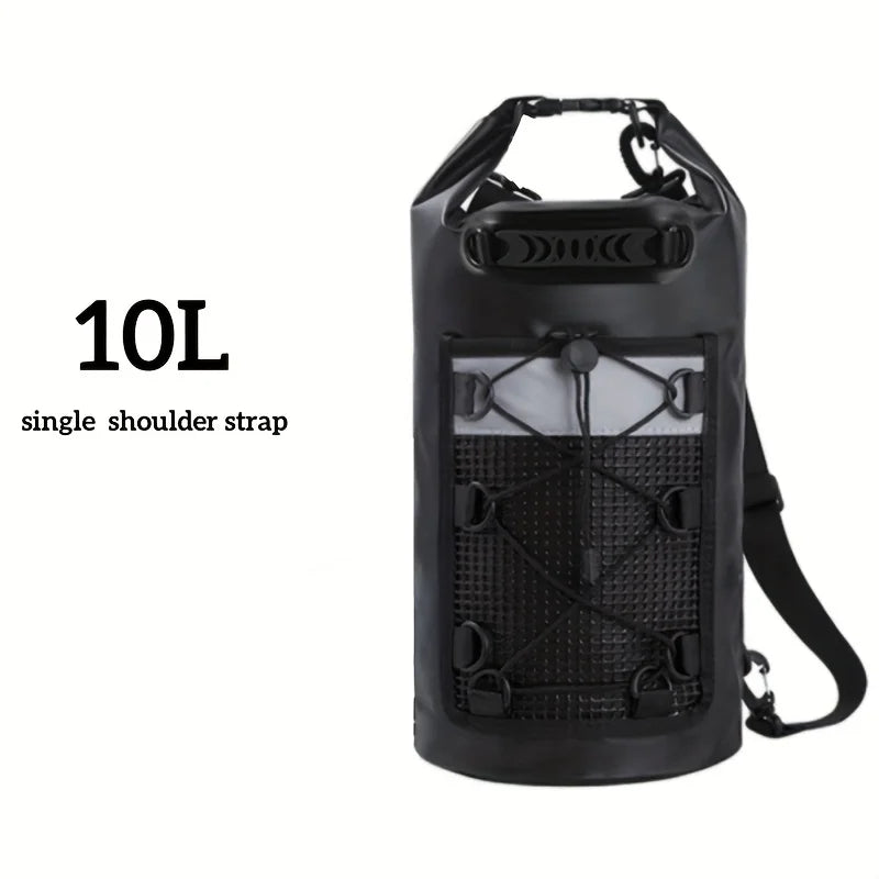 Waterproof Dry Bag Backpack 10L/20L – PVC Swimming Pack for Kayaking, Trekking, Boating, Surfing & Outdoor Use