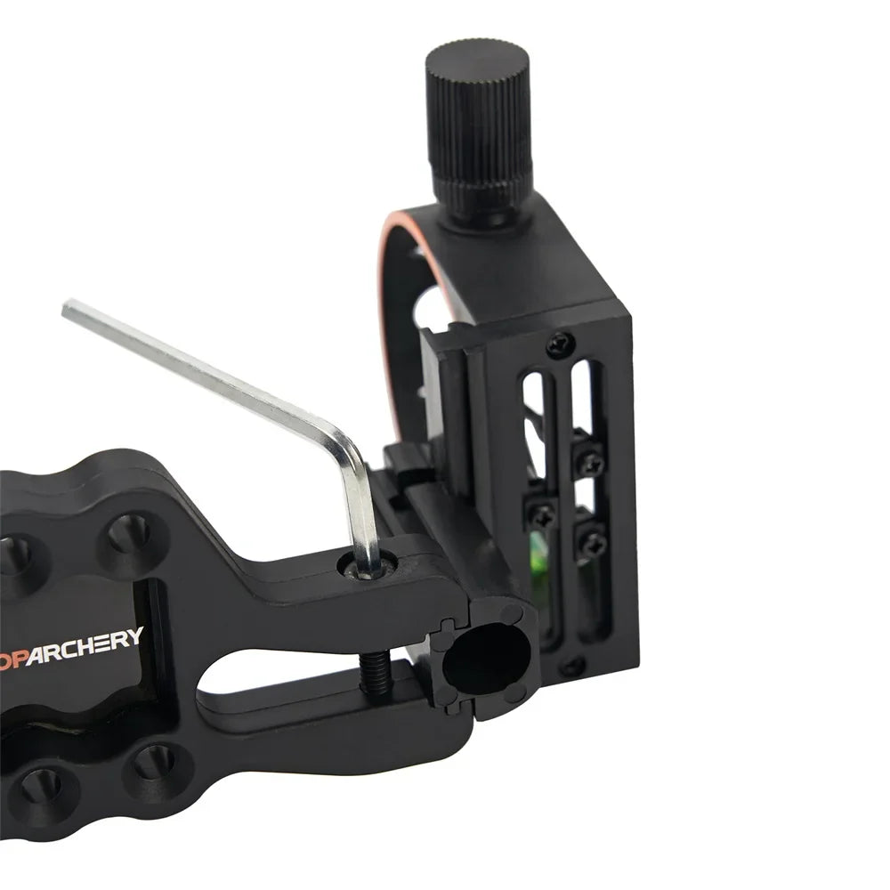 Toparchery 3-Pin/5-Pin Bow Sight – Fiber Optic Sight for Compound & Recurve Bows, Archery Hunting Accessories