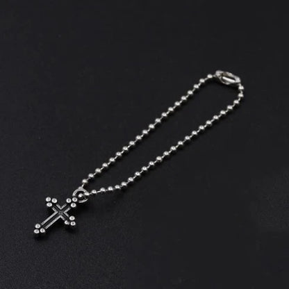 1/6 Scale Cross & Dog Tag Necklace – Soldier Clothes Accessory for 12-Inch Action Figures