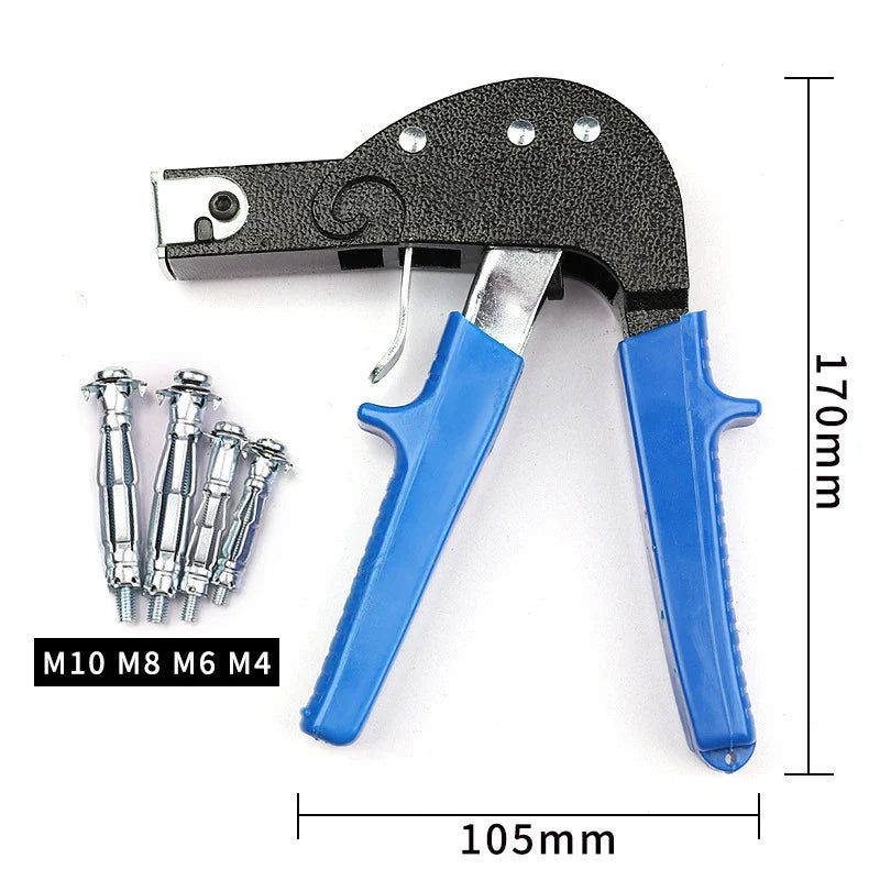 Hollow Wall Anchor Fixing Gun — Molly Bolt & Plasterboard Screw Installation Tool