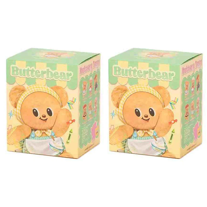 Butterbear Blind Box Action Figures | Kawaii Doll Toys & Pendants for Kids, Desktop Decoration Gifts