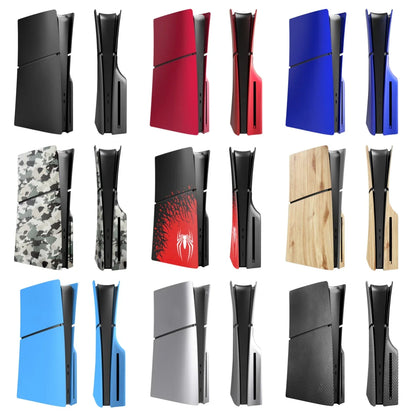 Custom Replacement Faceplates for PS5 Slim Disc Edition – Premium ABS Front & Back Shell Cover