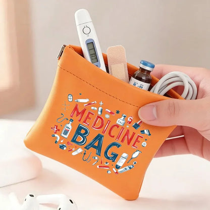 Durable Travel Organizer Pouch - Cable Charger Storage Bag for USB Drives, Power Banks, Phones, and Office Accessories