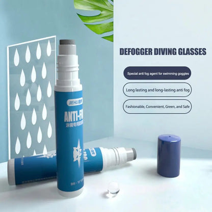 Anti-Fog Lens Cleaner - 10ml Solid Solution for Swim Goggles & Diving Mask Fog Prevention