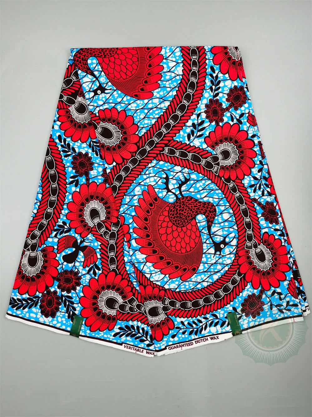 African Wax Fabric - Cotton Nigerian Ankara Batik Block Print Sewing Cloth